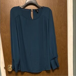 Worthington Deep Teal Blouse